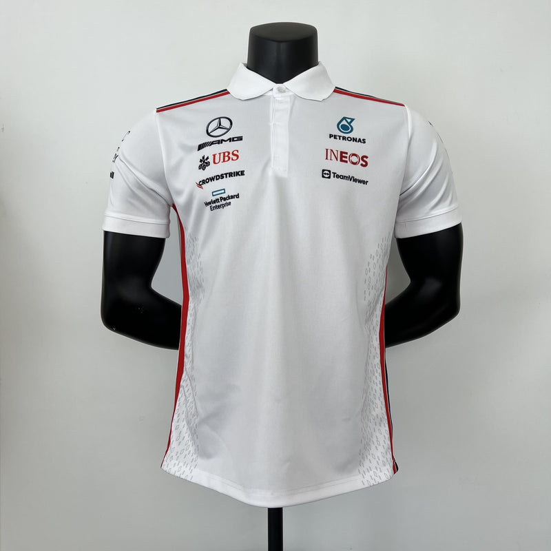 SWEATSHIRT F1 Mercedes Benz 2023 - White T shirt - POLO