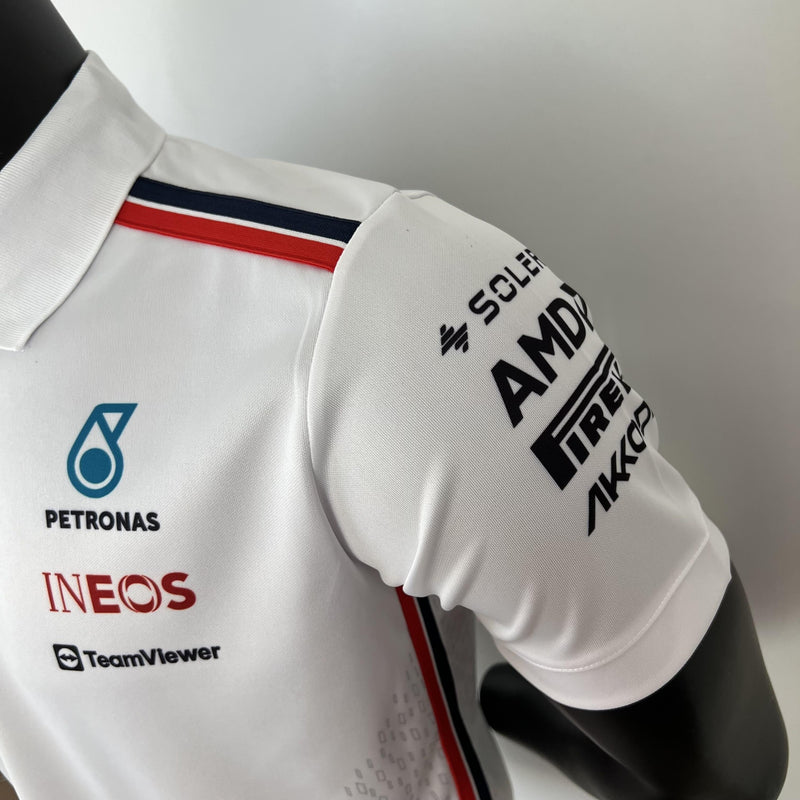 SWEATSHIRT F1 Mercedes Benz 2023 - White T shirt - POLO
