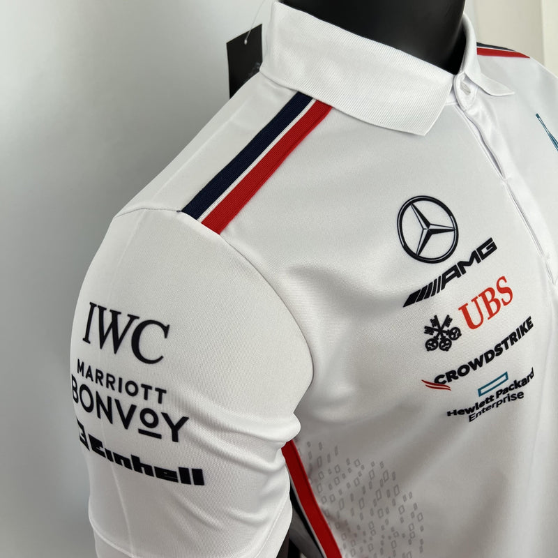 SWEATSHIRT F1 Mercedes Benz 2023 - White T shirt - POLO