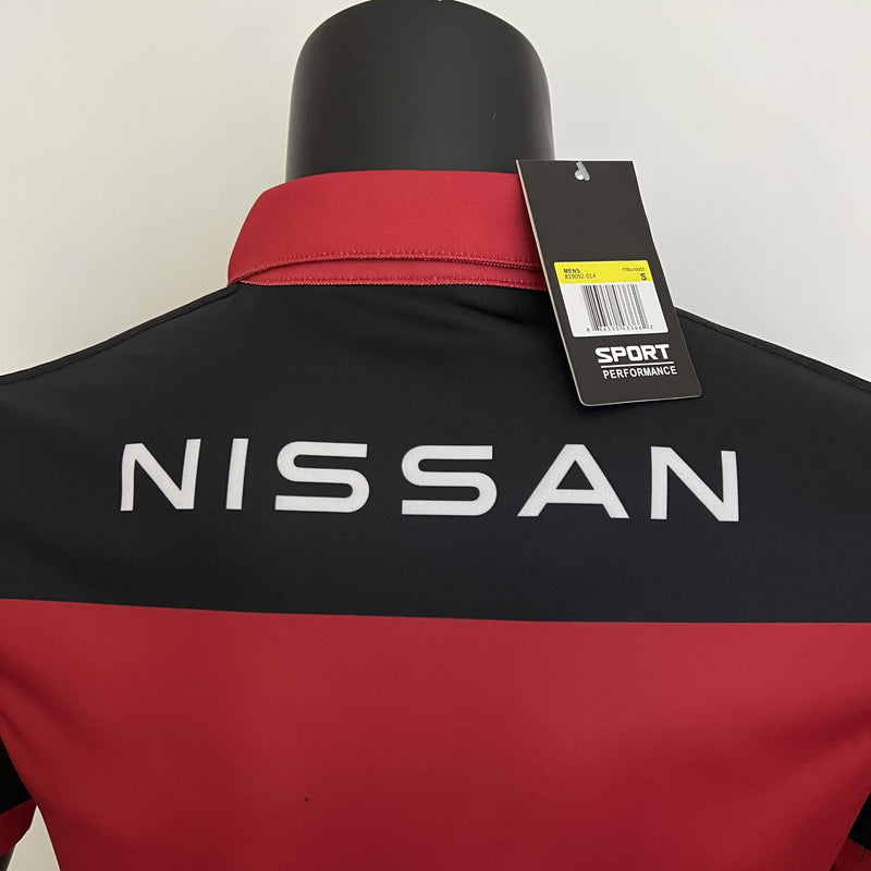 SWEATSHIRT F1 NISSAN 2023 red T shirt - POLO