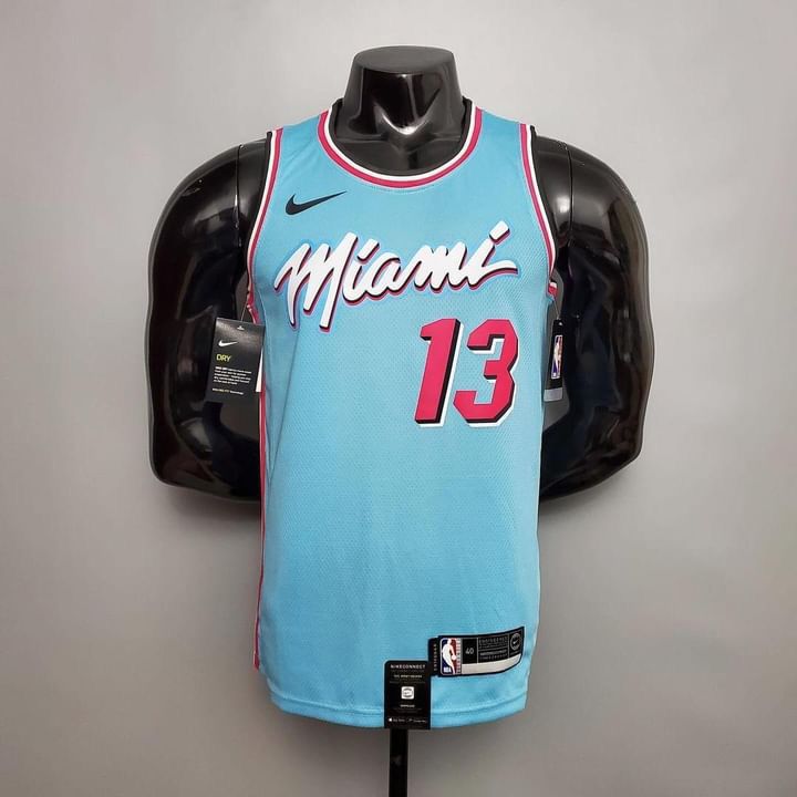 NBA MIAMI HEAT BLUE JERSEY 20/21