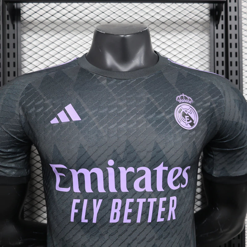 REAL MADRID SPECIAL LIMITED EDITION BLACK 24/25 men's jersey (PLAYER VERSION)