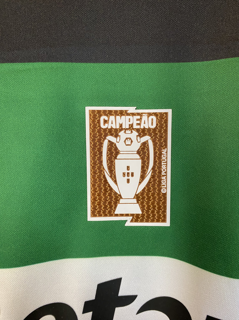 CAMISOLA SPORTING CP I 24/25 homem Com Patch de Campeão Nacional (ENTREGA 1-2 DIAS PORTUGAL)