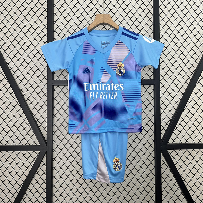 REAL MADRID PORTERO/GOAL GUARD I 24/25 KIDS SET