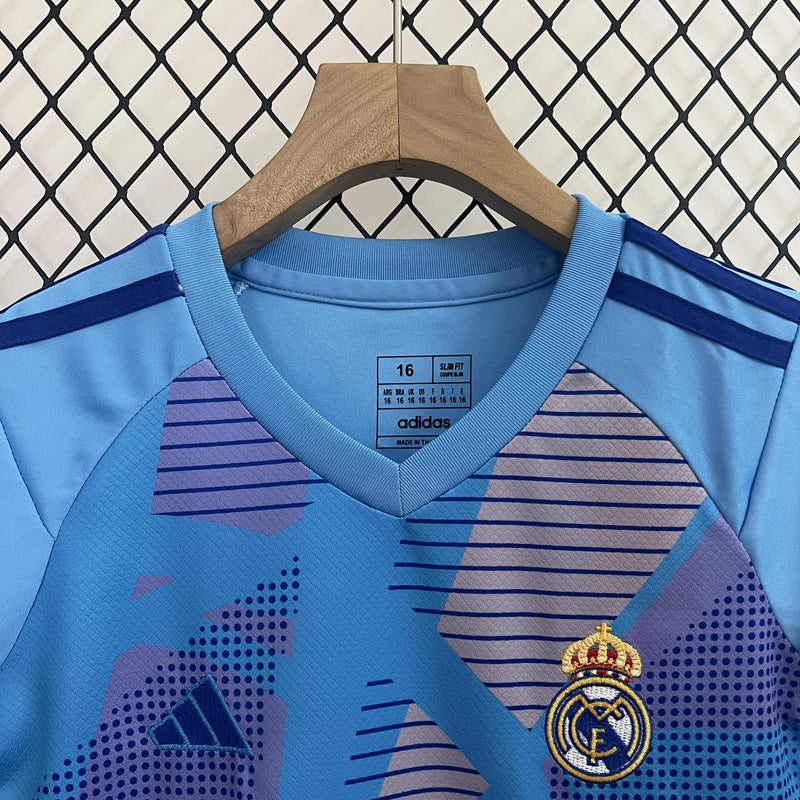 REAL MADRID PORTERO/GOAL GUARD I 24/25 KIDS SET