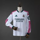CAMISOLA REAL MADRID I 26/27 homem (MANGA LONGA)