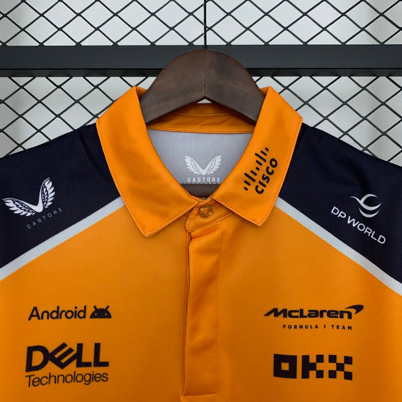 CAMISOLA F1 McLaren 2025 - POLO Laranja