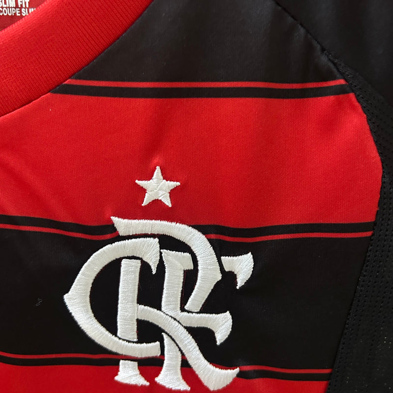 CAMISOLA FLAMENGO I 25/26 CONJUNTO INFANTIL