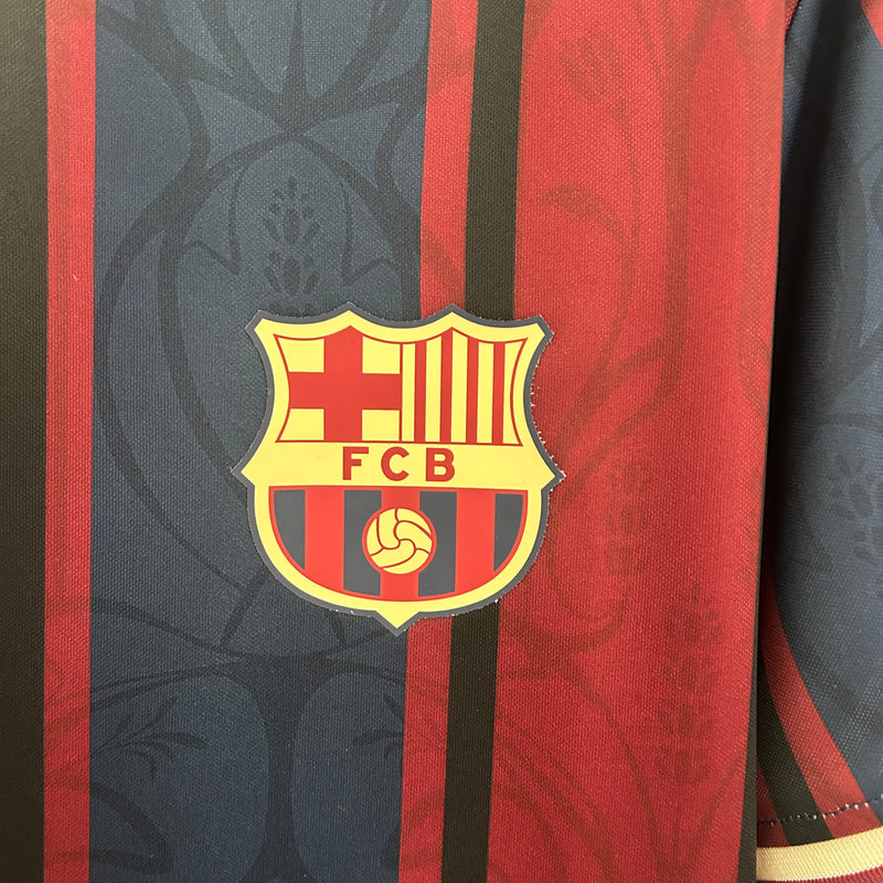 CAMISOLA BARCELONA ANIVERSÁRIO 125 ANOS RETRO homem