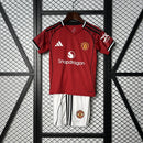 ADIDAS RETRO 24/25 LIMITED SPECIAL EDITION MANCHESTER UNITED JERSEY KIDS SET