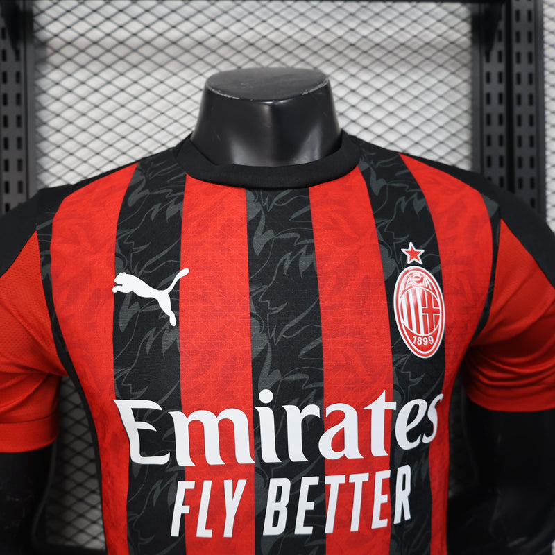 CAMISOLA AC MILAN I 25/26 homem (VERSÃO JOGADOR)