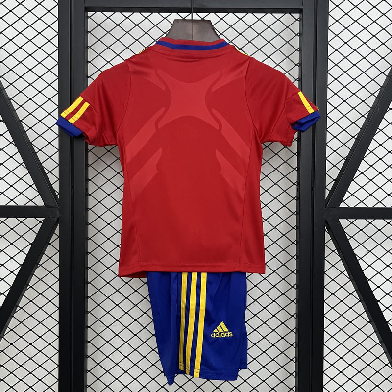 CAMISOLA ESPANHA I 2010 CONJUNTO INFANTIL (RETRO)