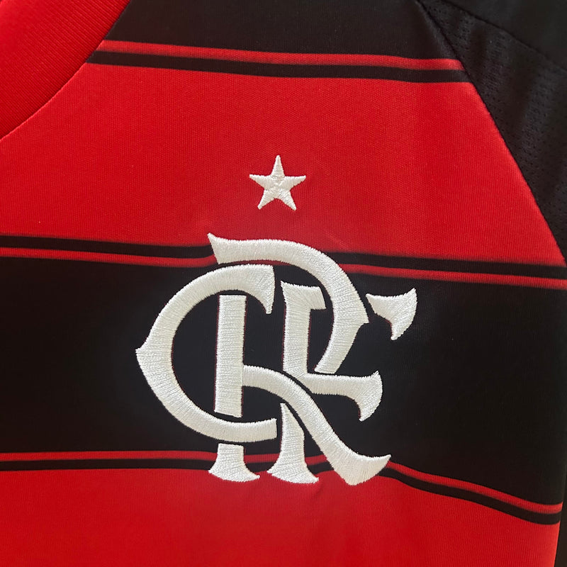 CAMISOLA FLAMENGO I 25/26 homem (MANGA LONGA)