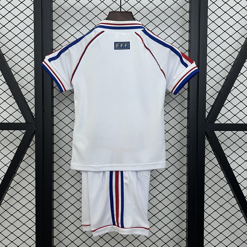 CAMISOLA FRANÇA II 1998 CONJUNTO INFANTIL (RETRO)