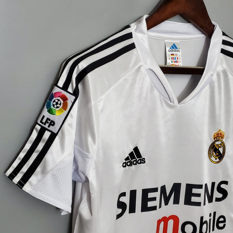 CAMISOLA REAL MADRID I 04/05 homem (RETRO)
