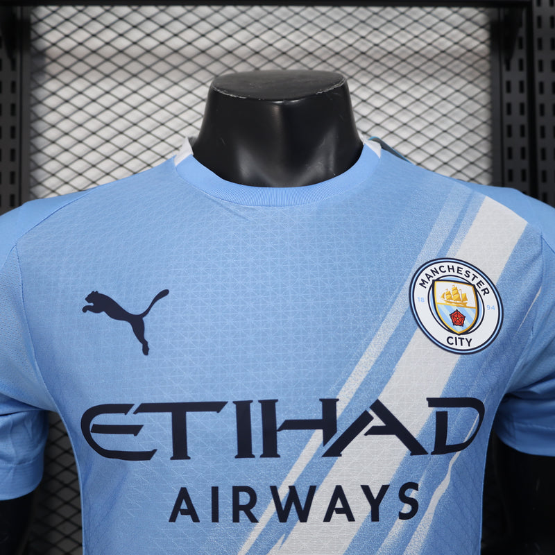 CAMISOLA MANCHESTER CITY I 25/26 homem (VERSÃO JOGADOR)