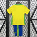 BRAZIL II SHIRT COPA AMERICA 2024 CHILDREN'S SET