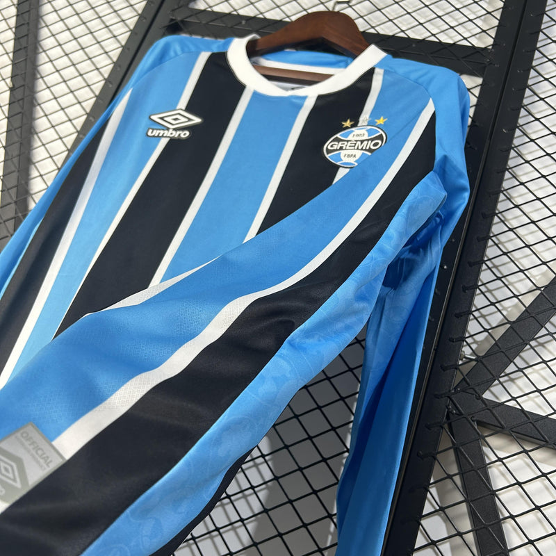 CAMISOLA GREMIO I 25/26 homem (MANGA LONGA)
