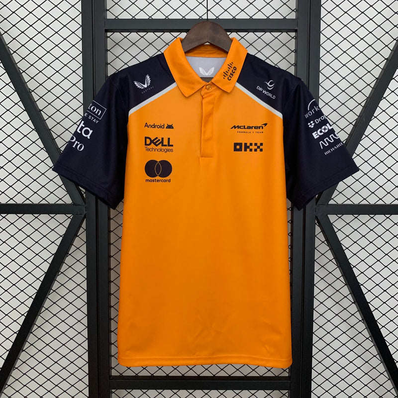 CAMISOLA F1 McLaren 2025 - POLO Laranja