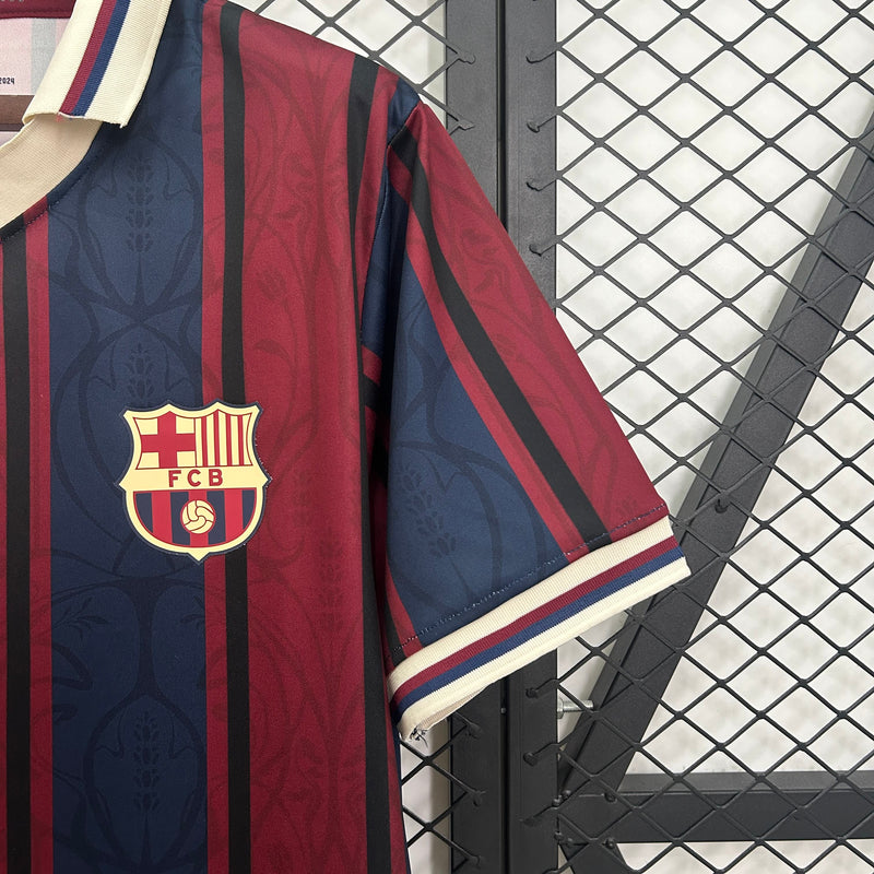 CAMISOLA BARCELONA ANIVERSÁRIO 125 ANOS RETRO homem