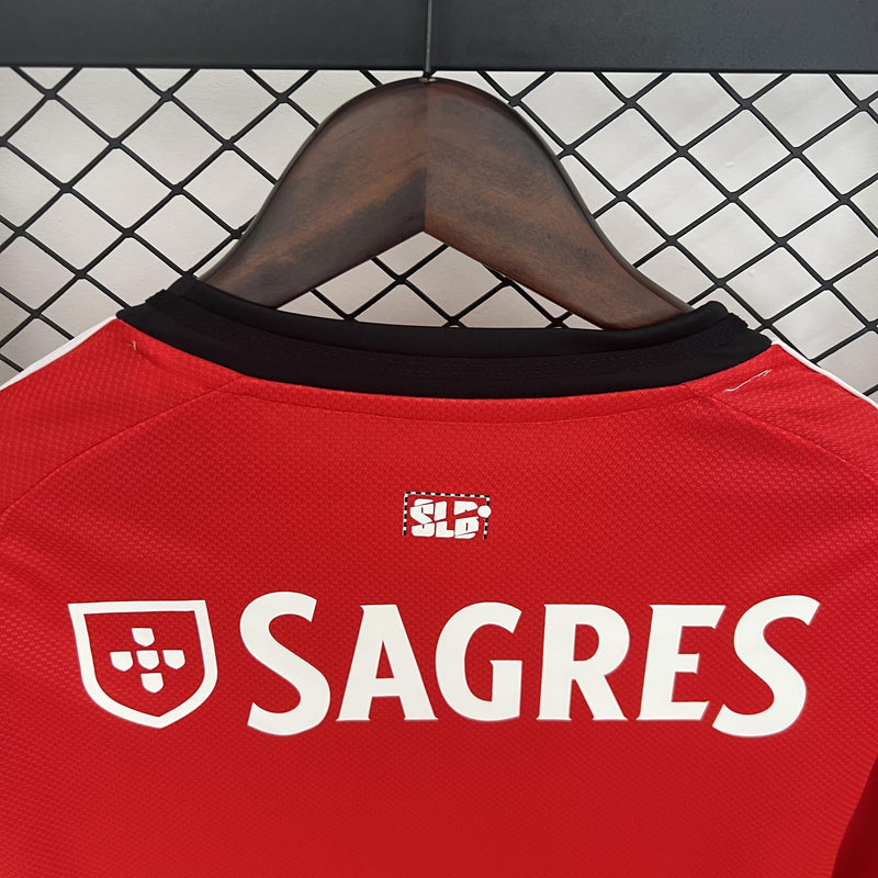 CAMISOLA BENFICA I 25/26 homem (MANGA LONGA)