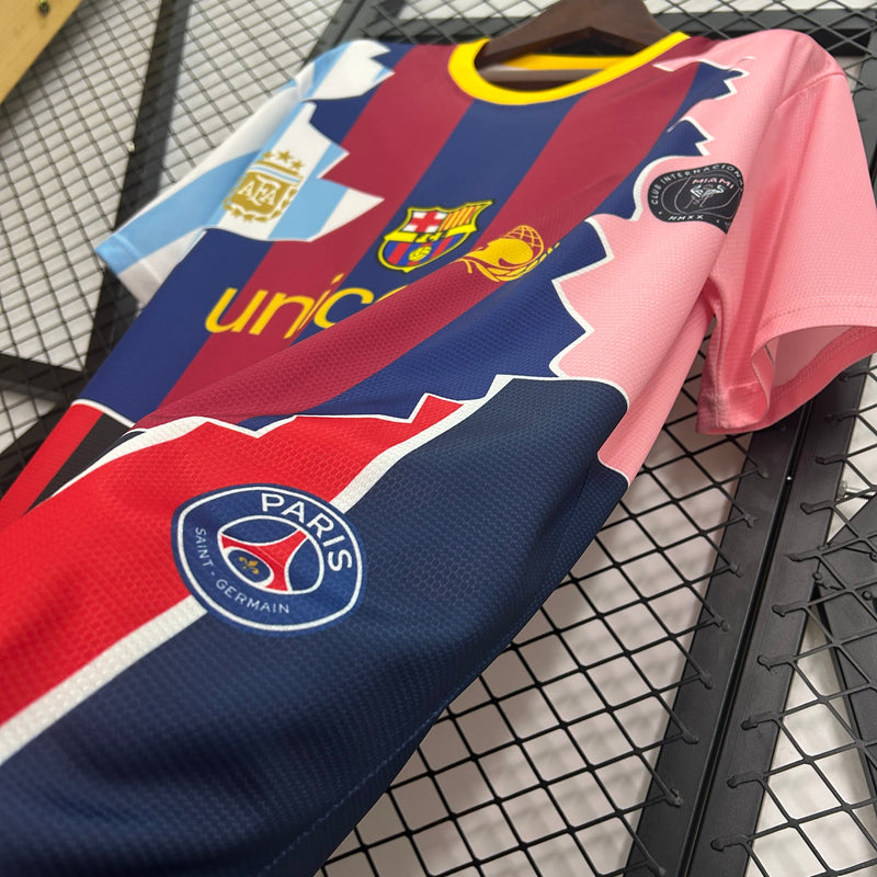 CAMISOLA MESSI EDIÇÃO COMEMORATIVA homem