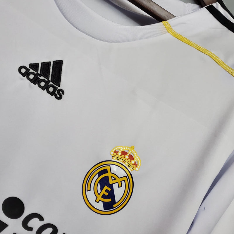 CAMISOLA REAL MADRID I 09/10 homem (RETRO)