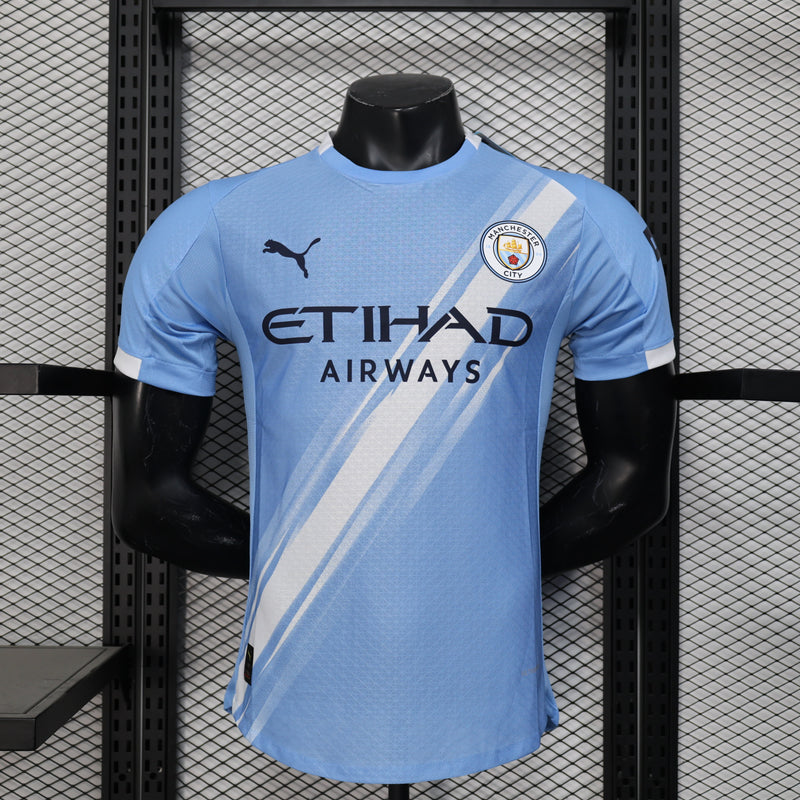 CAMISOLA MANCHESTER CITY I 25/26 homem (VERSÃO JOGADOR)