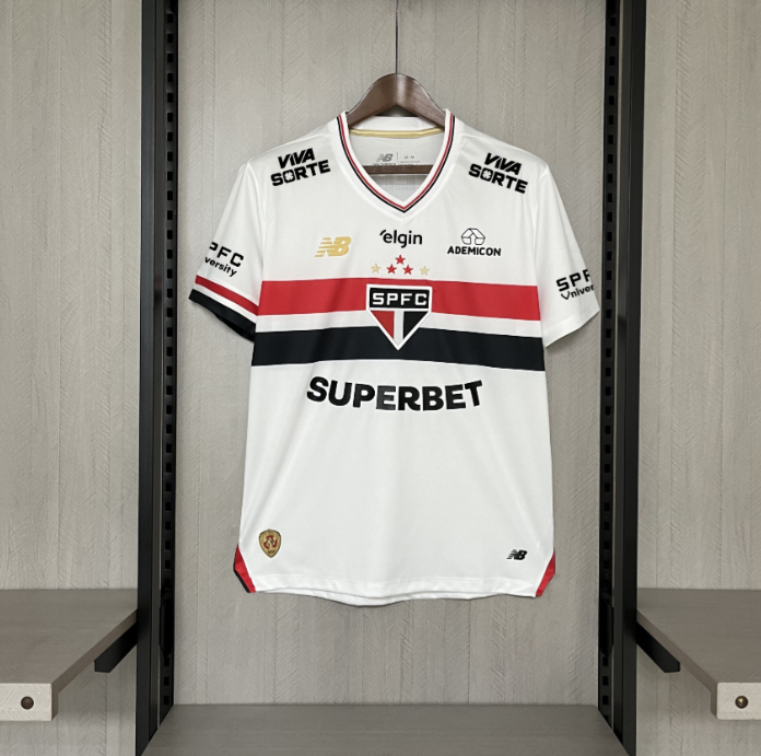 CAMISOLA SÃO PAULO I TODOS OS PATROCINADORES 25/26 homem