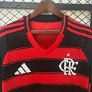 CAMISOLA FLAMENGO I 25/26 homem (MANGA LONGA)