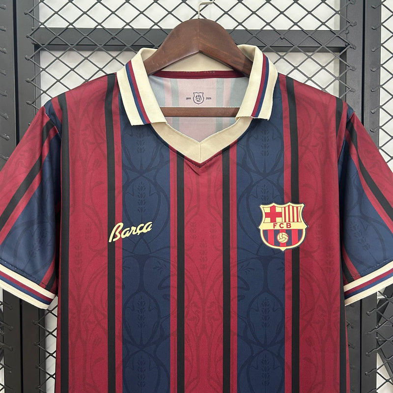 CAMISOLA BARCELONA ANIVERSÁRIO 125 ANOS RETRO homem
