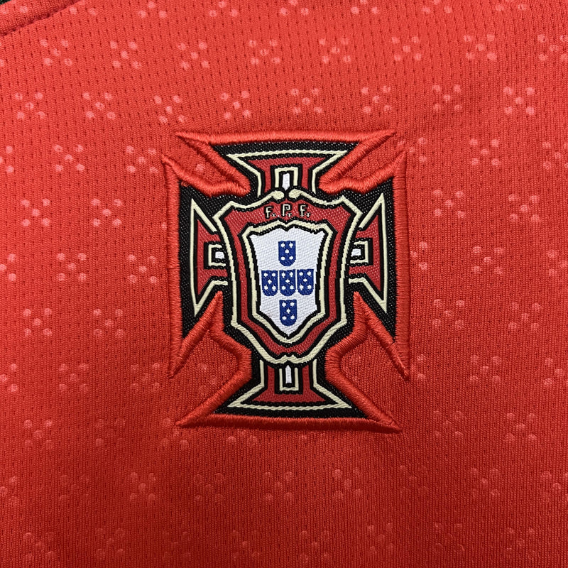PORTUGAL PUMA I 2025 CONJUNTO INFANTIL (MANGA LONGA)